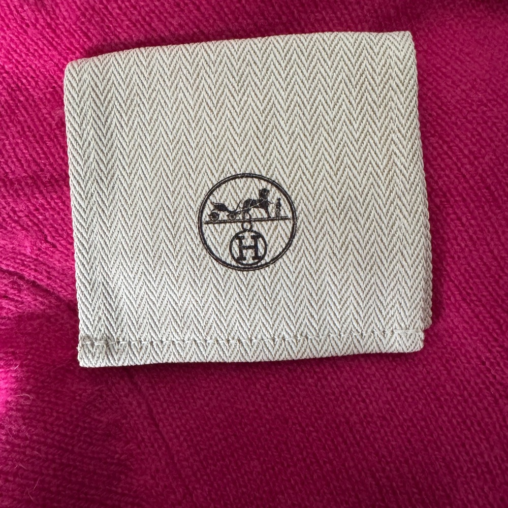 Hermes jewelry dust bag